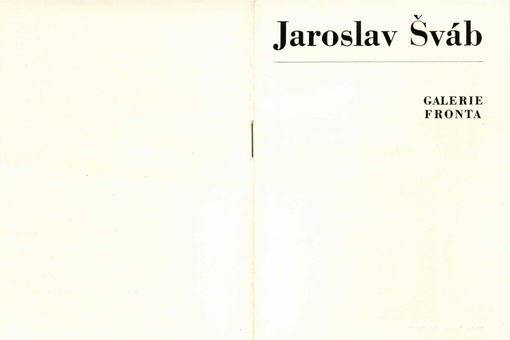 Jaroslav Šváb – grafická a&nbsp;knižní tvorba